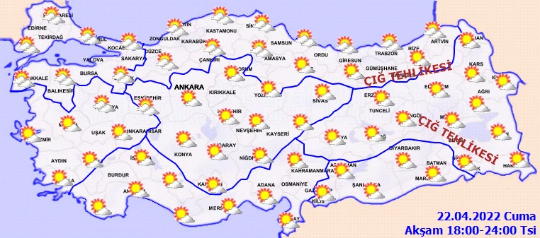 Meteoroloji’den hafta sonu için yeni uyarı: Bugün günlük güneşlik yarın yağmur fırtına!