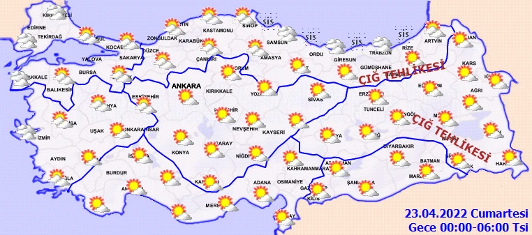 Meteoroloji’den hafta sonu için yeni uyarı: Bugün günlük güneşlik yarın yağmur fırtına!