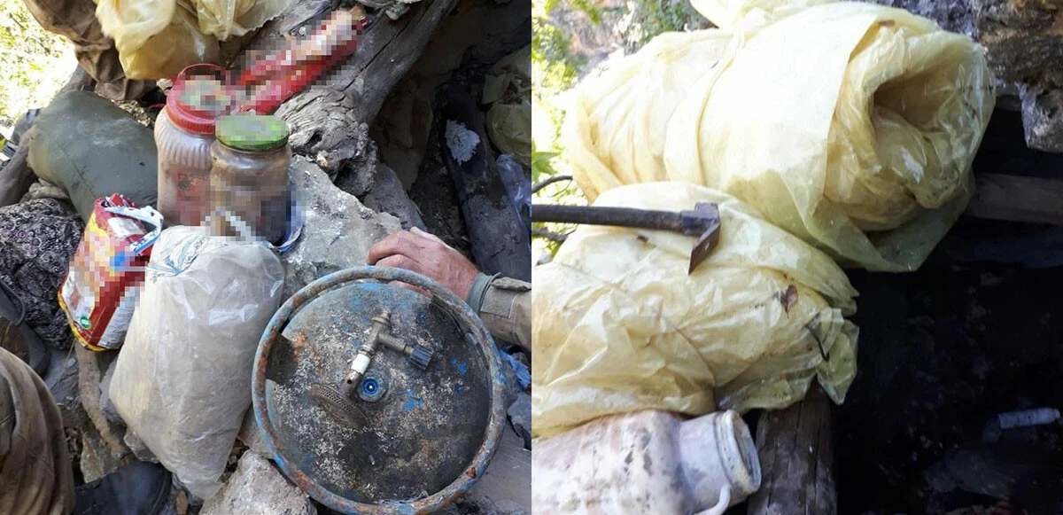 Tunceli’de Eren Kış-23 operasyonunda 5 sığınak yerle bir edildi