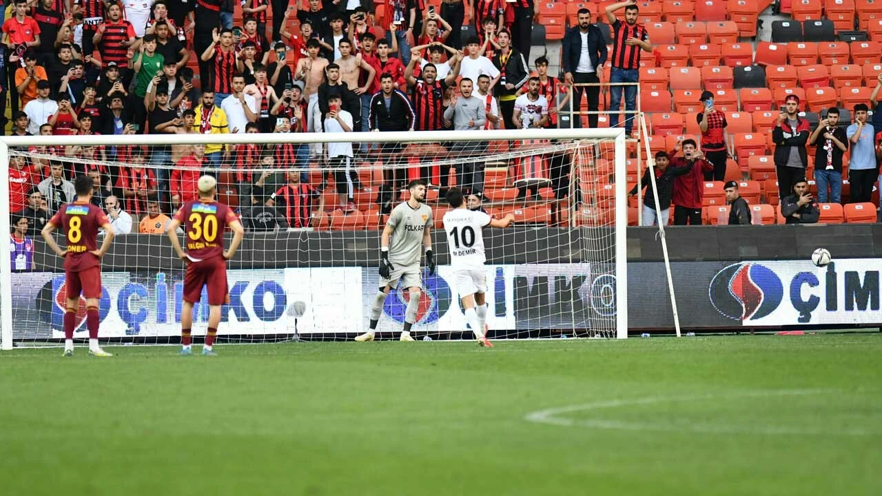Gaziantep'te inanılmaz anlar: Fair-Play tarihine geçtiler!