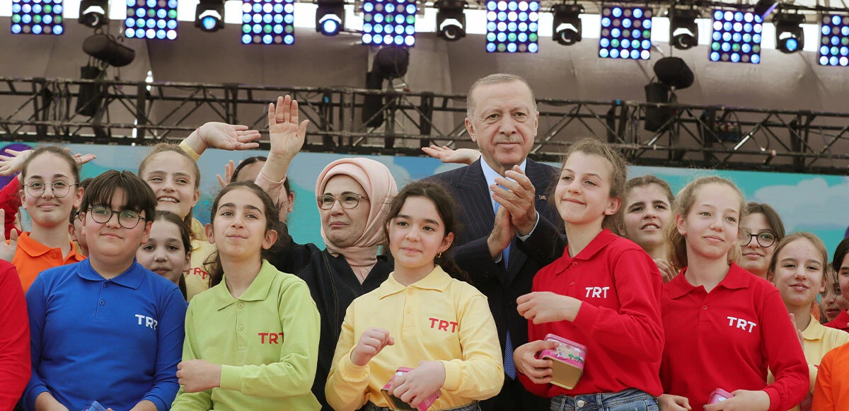 Erdoğan'dan 23 Nisan mesajı: Barış, adalet ve kardeşlik dolu dünya vurgusu