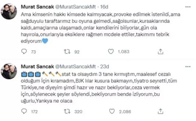 Adana Demirspor Başkanı ateş püskürdü: Herkes tiyatro seyretti