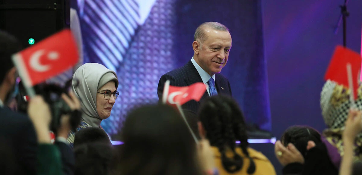 Cumhurbaşkanı Recep Tayyip Erdoğan, çocuklarla iftarda buluştu