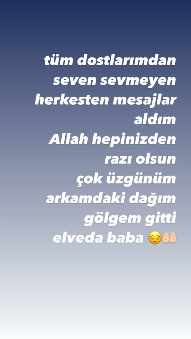 Tolga Karel'in babası vefat etti! Acı haberi bu sözlerle duyurdu