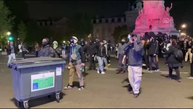 Fransa'da protesto: Macron karşıtları eylem düzenledi