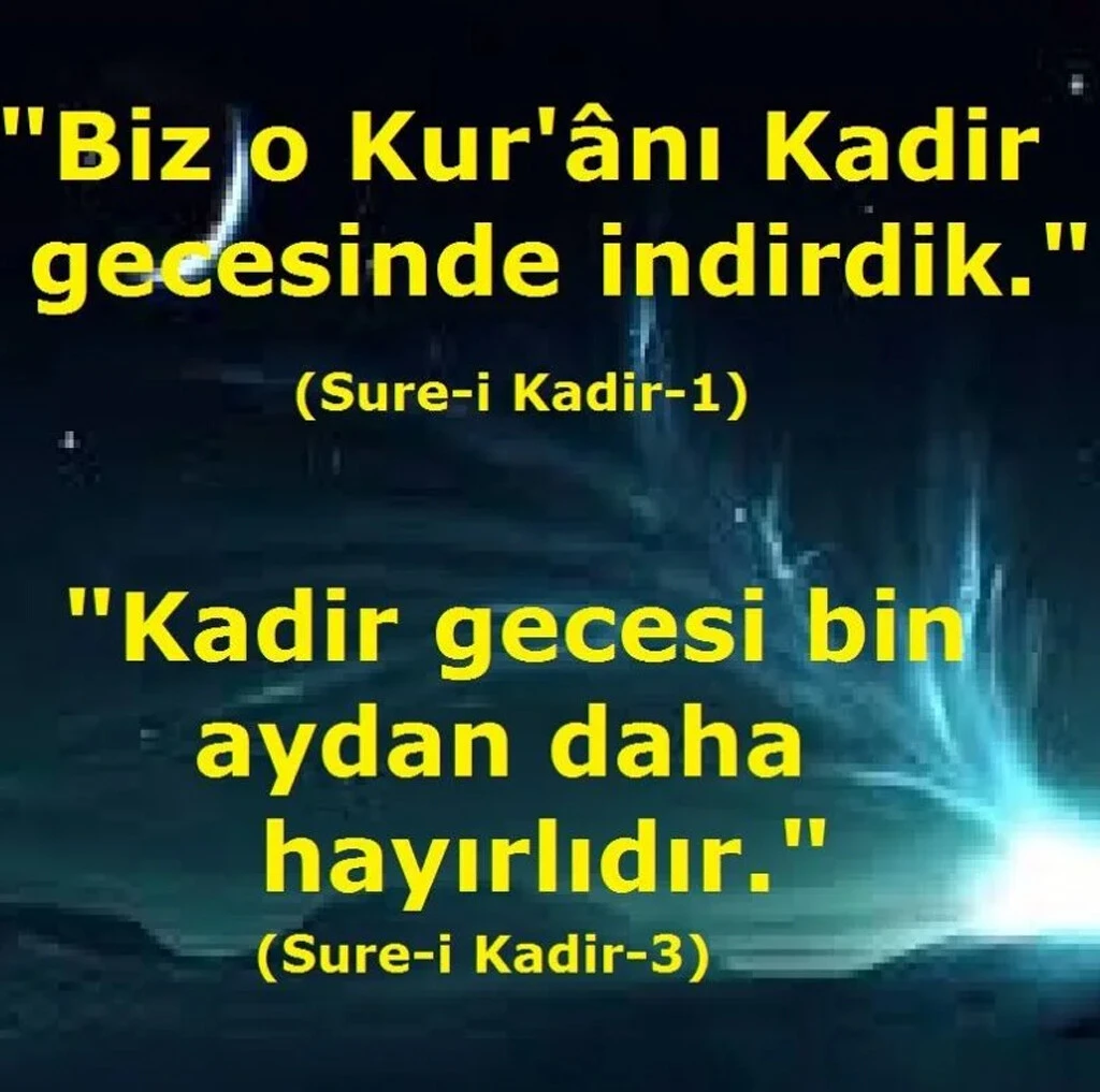 Kadir Gecesi mesajları: En güzel, dualı, anlamlı, hadisli Kadir Gecesi sözleri Kadir Gecesi mesajları: En güzel, dualı, anlamlı, hadisli Kadir Gecesi sözleri