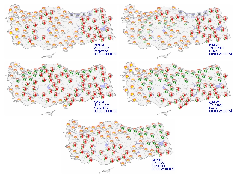Meteoroloji gün verip uyardı: Kırkikindi yağmurları başlıyor! Hazırlığınızı yapın