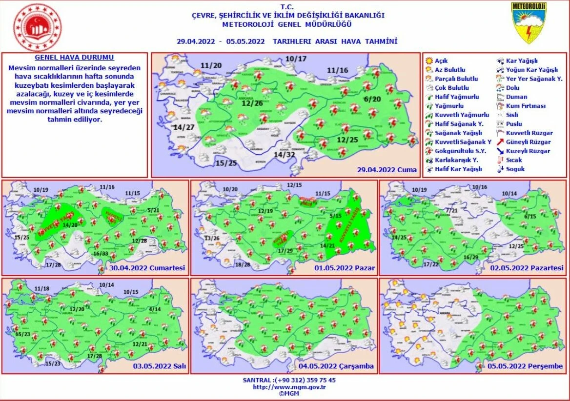 Bayramda hava nasıl olacak? Yağmur var mı? Meteoroloji gün gün duyurdu!
