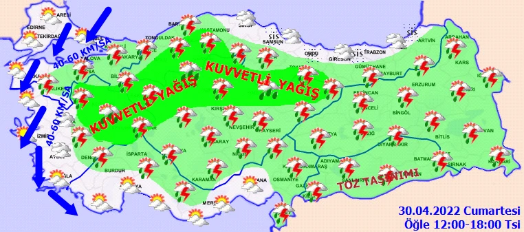 Meteoroloji uyarı verdi, kış geri geldi! Kuvvetli yağış tüm yurdu esir alacak