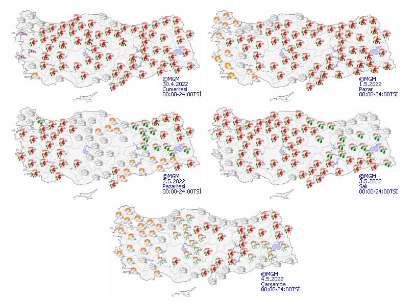Meteoroloji uyarı verdi, kış geri geldi! Kuvvetli yağış tüm yurdu esir alacak