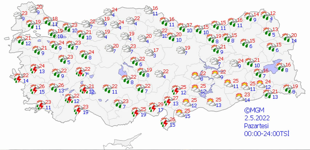 Meteoroloji’den bayram raporu: Gün gün hava nasıl olacak?