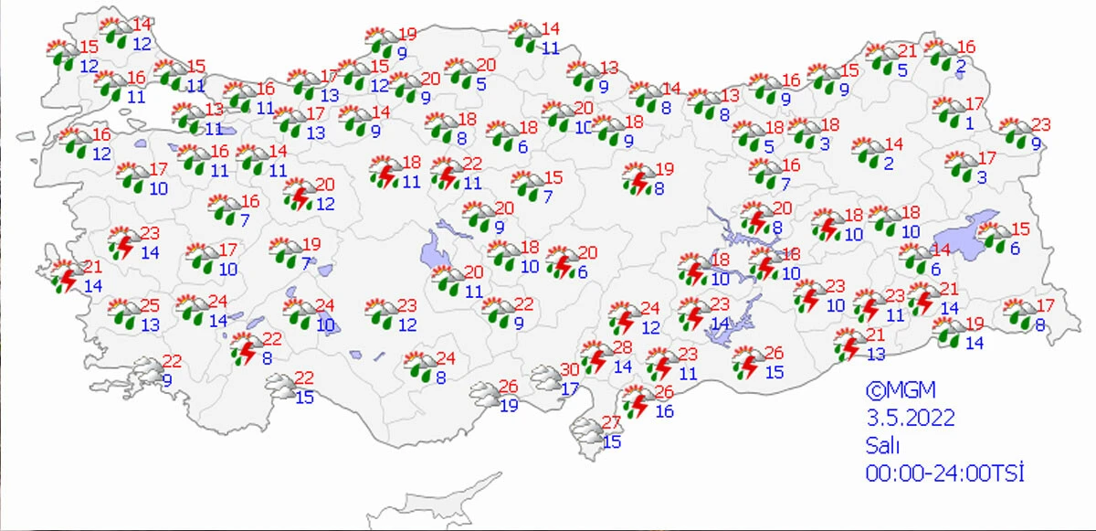 Meteoroloji’den bayram raporu: Gün gün hava nasıl olacak?