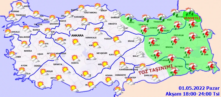 Meteoroloji’den bayram öncesi son uyarı: Kabanları giyin, yurdun yüzde 70’i yağışlı