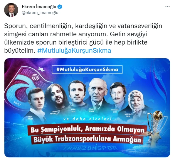 İmamoğlu’ndan tepki çeken Eren Bülbül gafı! Onun yerine oyuncunun fotoğrafını koydu