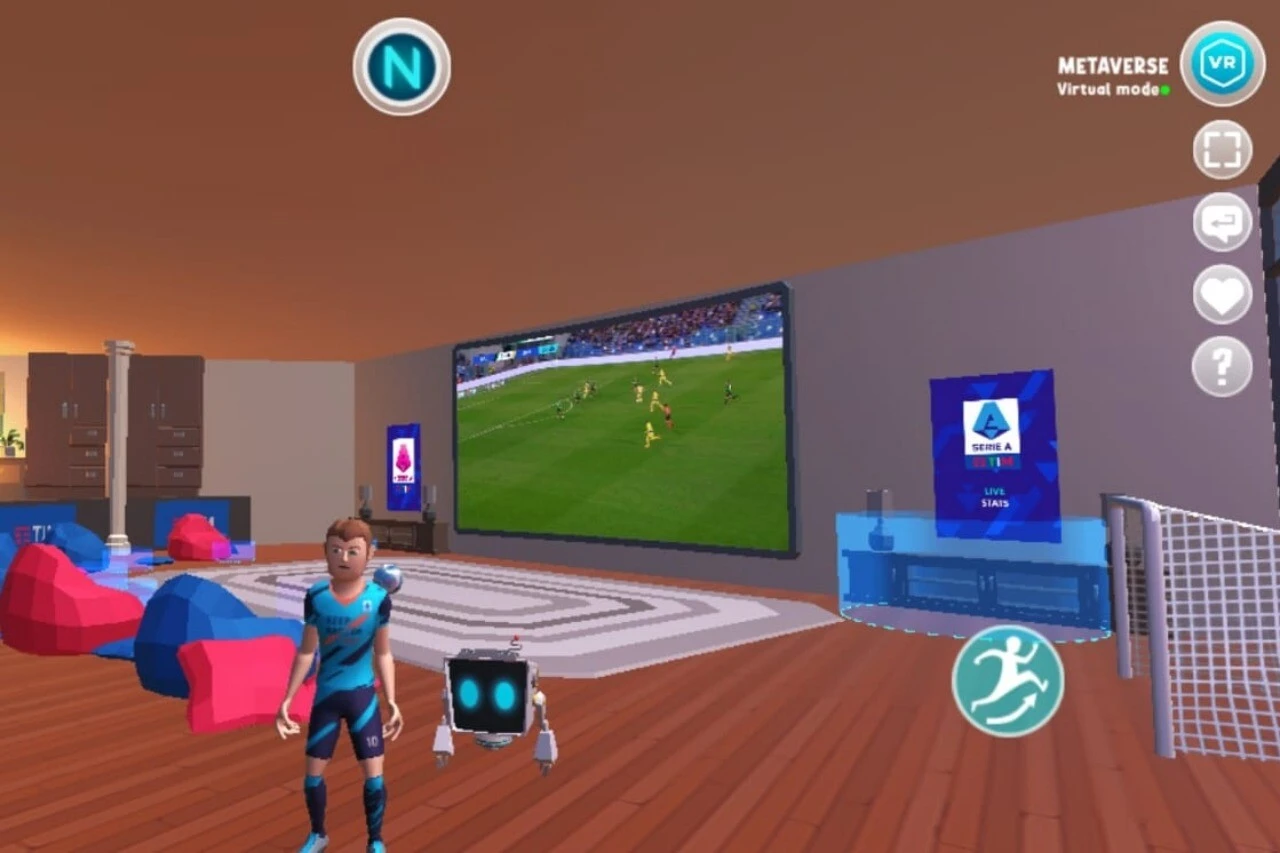 Metaverse’de bu da oldu: İlk kez futbol maçı yayınlandı
