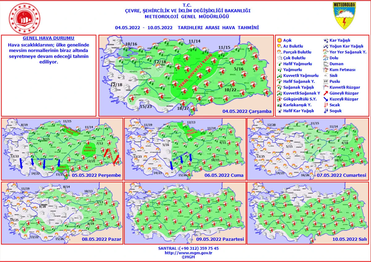 Meteoroloji'den 'sarı' kodlu uyarı: Gök gürültülü sağanak geliyor