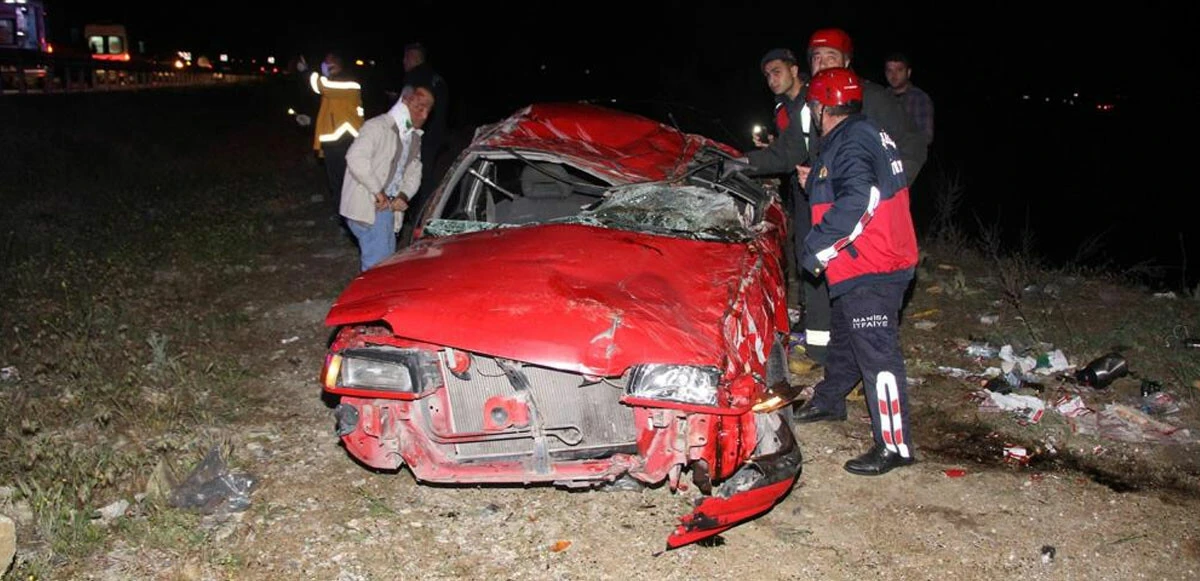 Kontrolden çıkan otomobil takla attı: 1 çocuk öldü