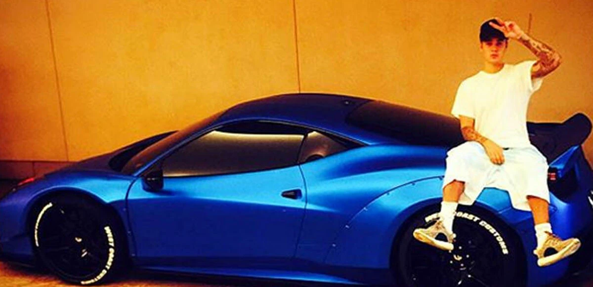 Ferrari Justin Bieber’ı kara listeye aldı!