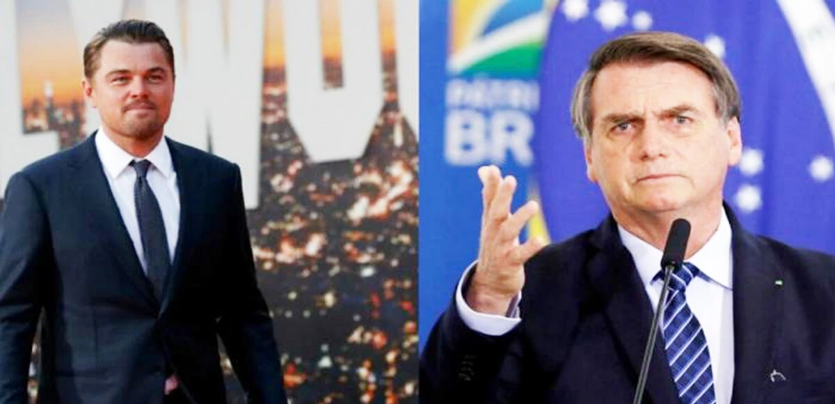 Devlet Başkanı Bolsonaro'dan Leonardo DiCaprio'ya çirkin sözler: Kapa çeneni