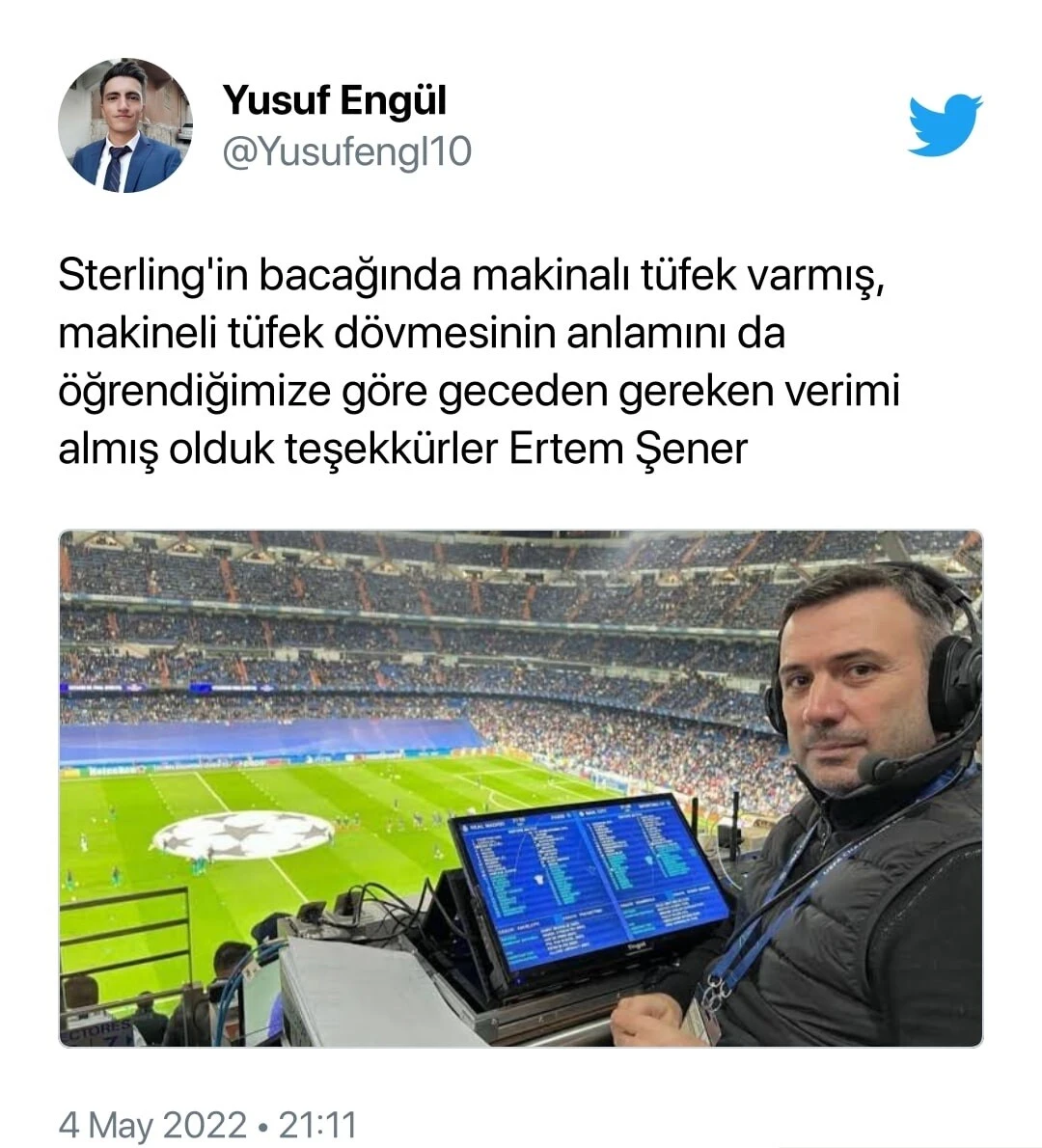 Ertem Şener’in maç anlatımı sosyal medyada viral oldu: İşte gelen tepkiler