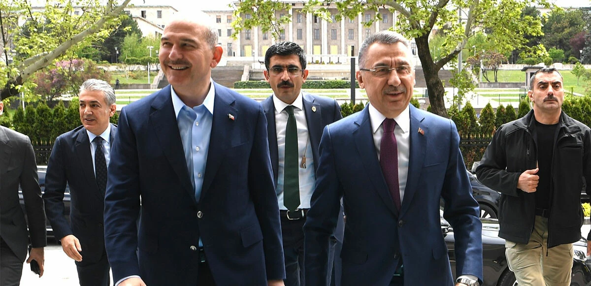 Ümit Özdağ’ın açıklamaları sonrası Bakan Soylu’ya destek ziyareti!