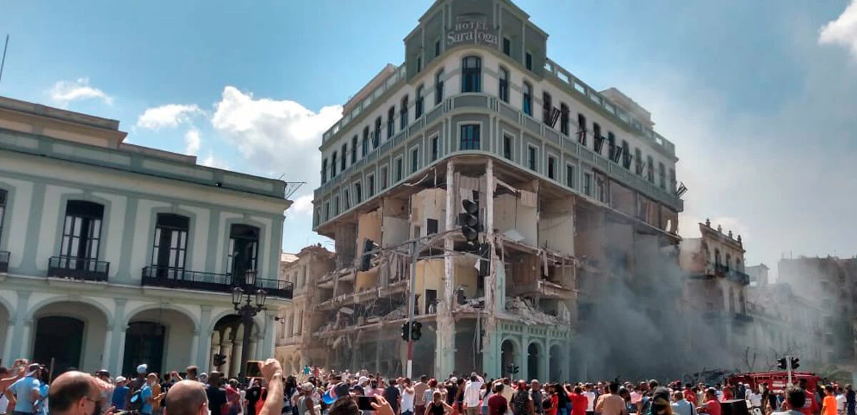 Küba'nın başkenti Havana'da şiddetli patlama: 8 ölü, 30 yaralı