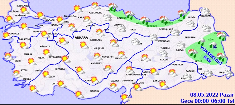 Yaz moduna bir türlü giremedik! Meteoroloji'den 4 bölge için sağanak uyarısı (7 Mayıs hava durumu)