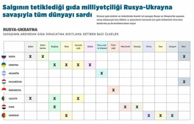 BM'den 'limanları açın' çağrısı: Küresel açlık krizi kapıda