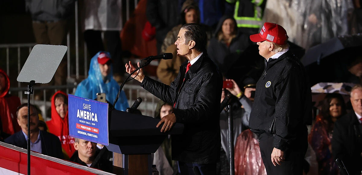 Trump’ın katıldığı mitingde Mehmet Öz’ü yuhaladılar