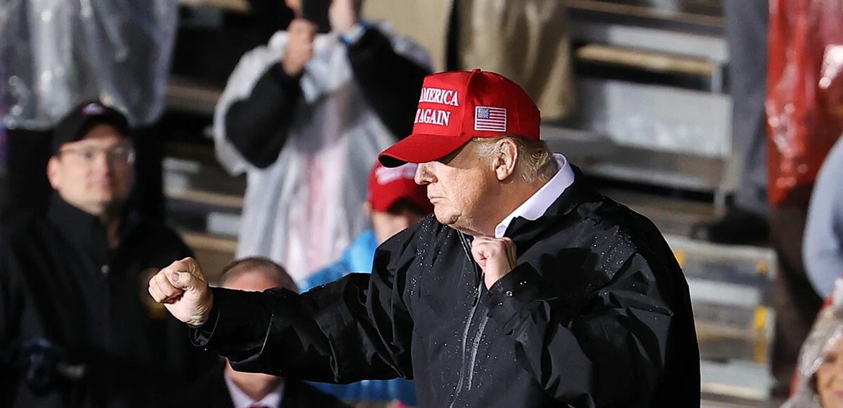 Trump’ın katıldığı mitingde Mehmet Öz’ü yuhaladılar