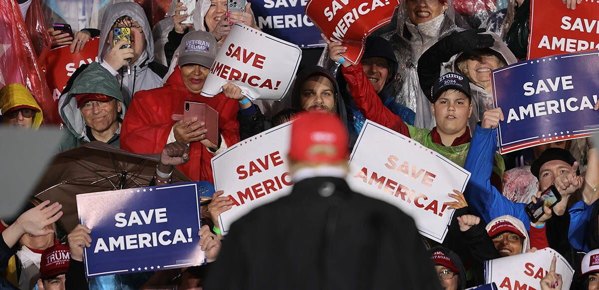 Trump’ın katıldığı mitingde Mehmet Öz’ü yuhaladılar