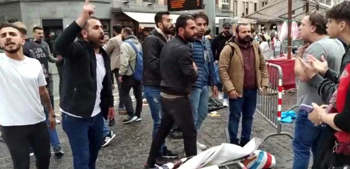 İsviçre'de PKK yandaşları Türklere saldırdı