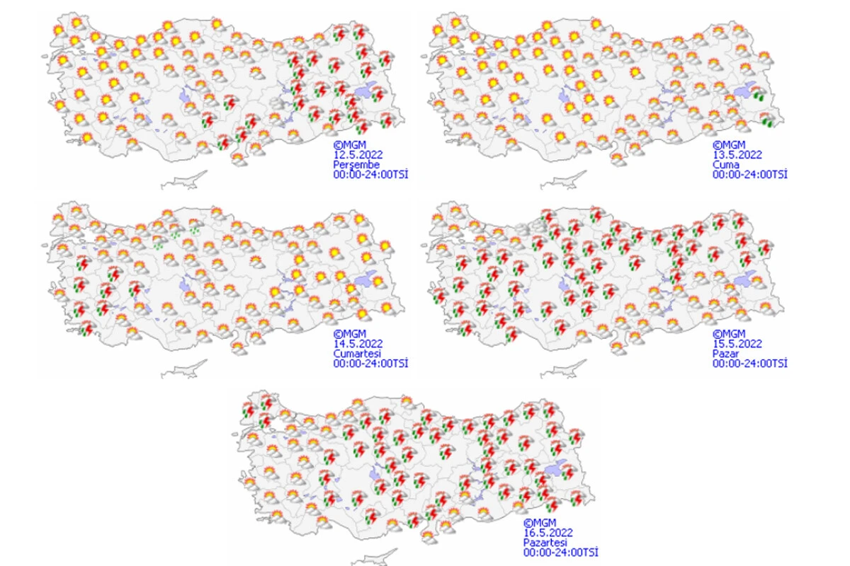 Meteoroloji'den hafta sonu plan yapanlara uyarı: Sıcaklık mevsim normallerinin üzerine çıkacak