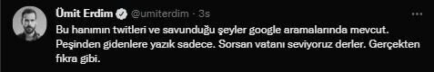 Oyuncu Ümit Erdim’den Kaftancıoğlu’nu savunanlara tepki: Sorsan ‘vatanı seviyoruz’ derler