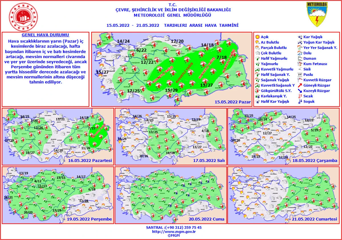Pazar günü plan yapanlar dikkat! Meteoroloji’den 28 il için sarı kodlu uyarı