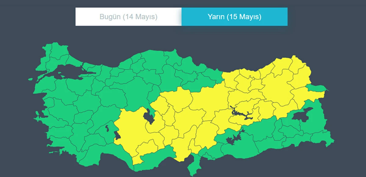 Pazar günü plan yapanlar dikkat! Meteoroloji’den 28 il için sarı kodlu uyarı
