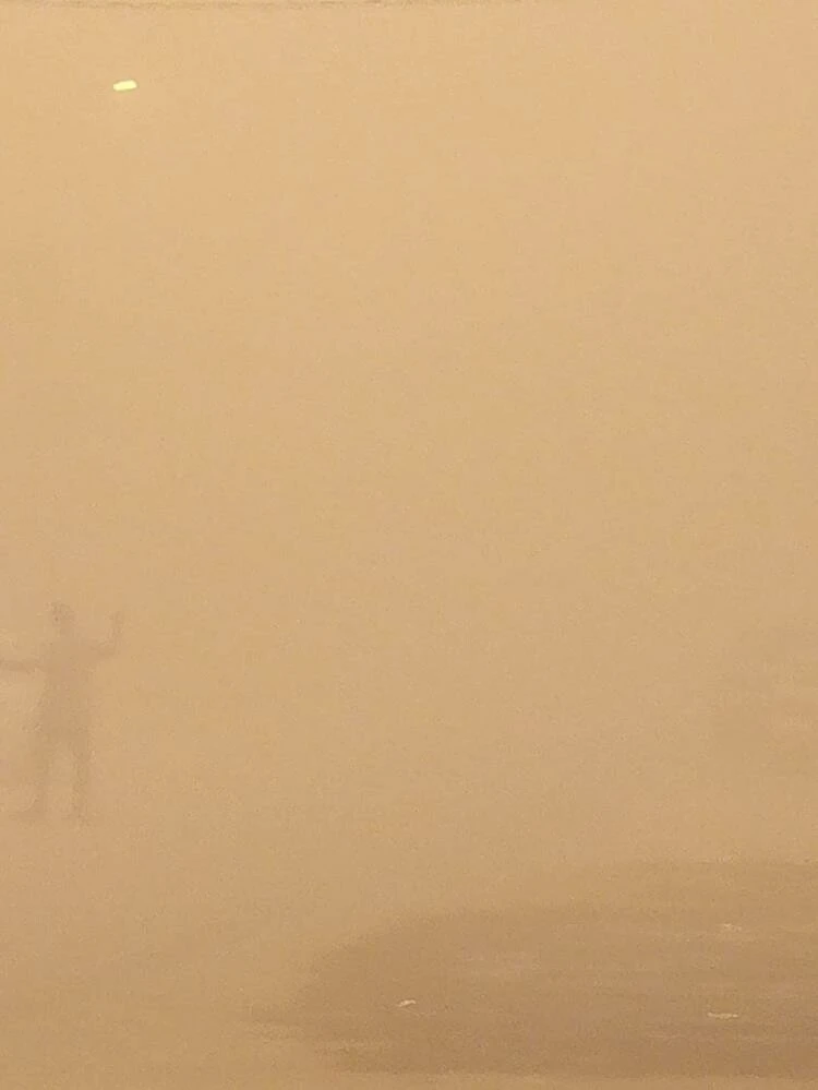 Irak'ta kum fırtınası 2 bin kişiyi hastanelik etti