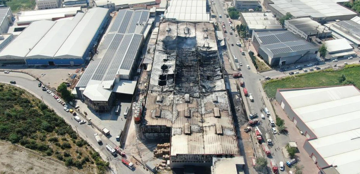 Son dakika haberi: Bursa'da fabrika yangını
