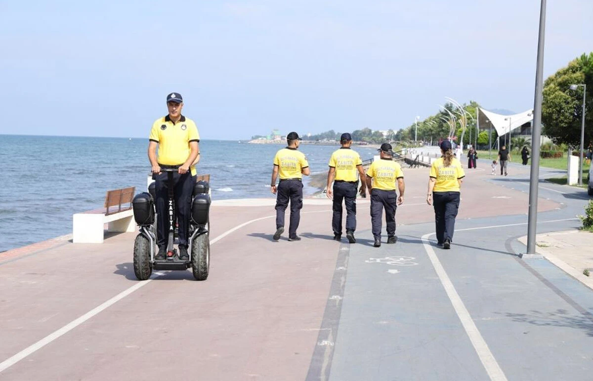 Ordu’da 4 dil bilen zabıtalar işbaşında