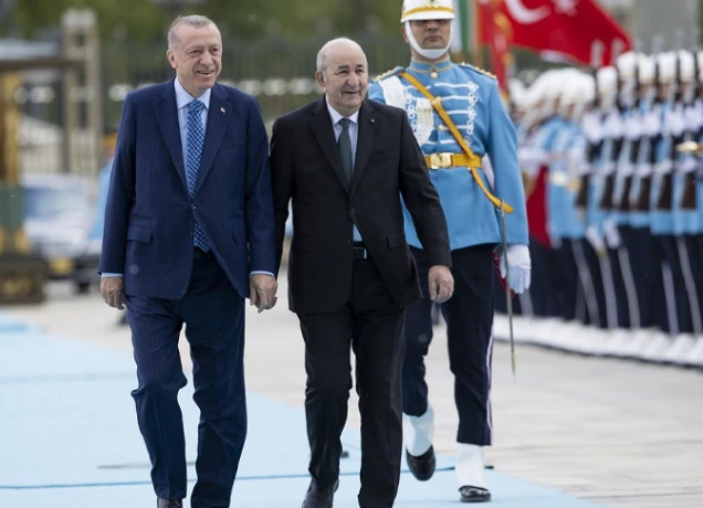 Cumhurbaşkanı Erdoğan ile Beşiktaşlı Ghezzal aynı masada