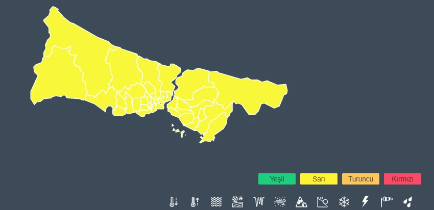 Beklenen gün geldi! Meteoroloji saat verdi: İstanbul’da sağanak alarmı, sıcaklık 10 derece düşecek