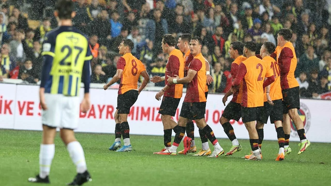 19 yaş altı derbisinde kazanan Galatasaray oldu