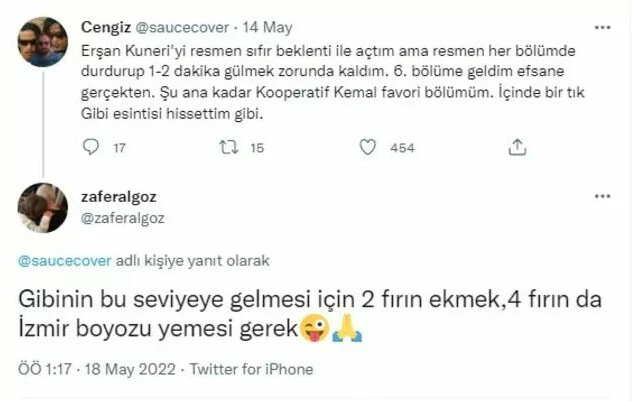 Gibi benzetmesi Cem Yılmaz'ın dizisi Erşan Kuneri'nin oyuncusu Zafer Algöz'ü kızdırdı