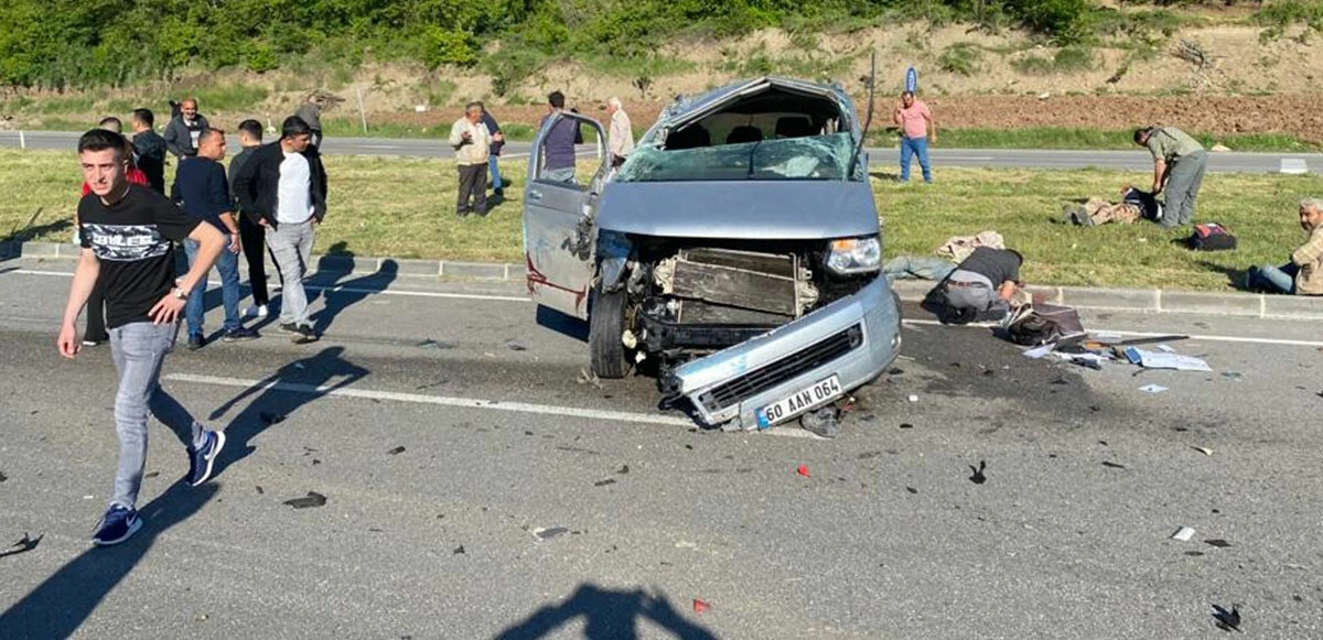 Tokat’ta feci kaza! Çok sayıda ölü ve yaralı var