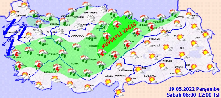 Meteoroloji ve AKOM’dan ortak uyarı: Kuvvetli sağanakla birlikte fırtına da geliyor! Kıştan kalma günler sürecek