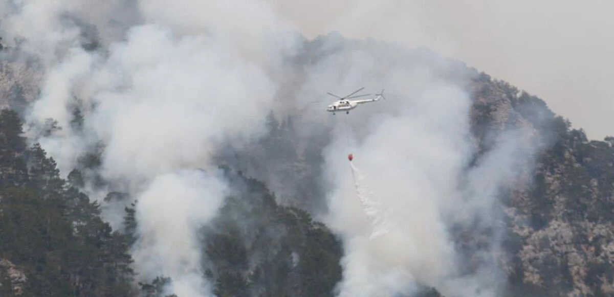 Alanya’da orman yangını! Kısmen kontrol altına alındı