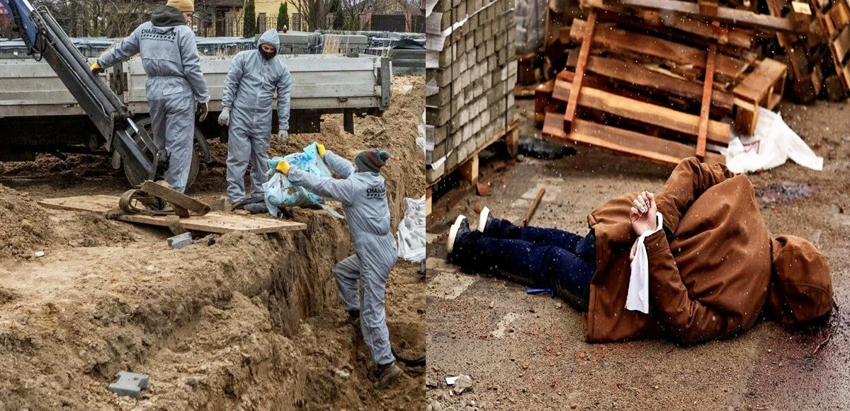 Yürek dağlayan görüntü! Rus askerleri adım adım ölüme yürüttüler!