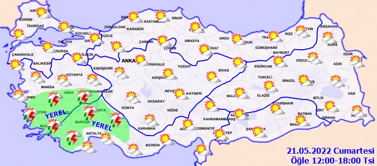 Meteoroloji’den uyarı üstüne uyarı: Bugün güneşli ama… Yarınki planlarınızı gözden geçirin