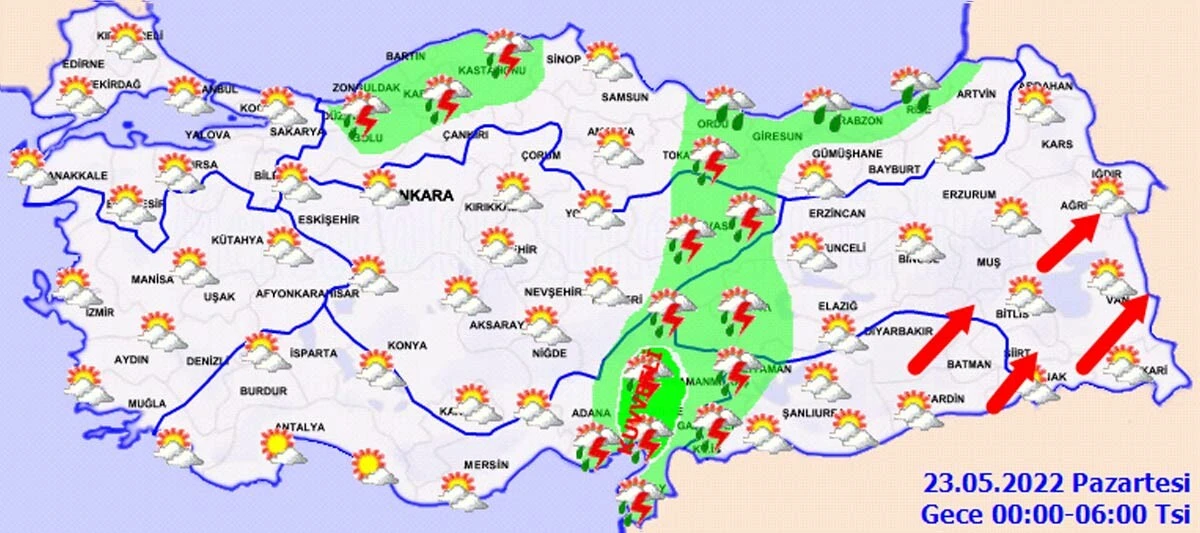 Meteoroloji'den 27 il için kritik uyarı: Kuvvetli yağış geliyor, hava sıcaklıkları düşecek