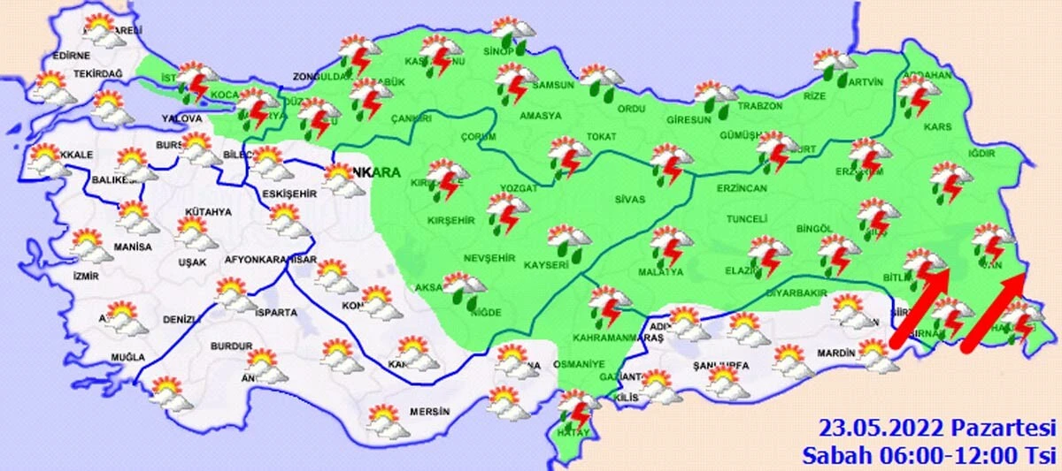 Meteoroloji'den 27 il için kritik uyarı: Kuvvetli yağış geliyor, hava sıcaklıkları düşecek